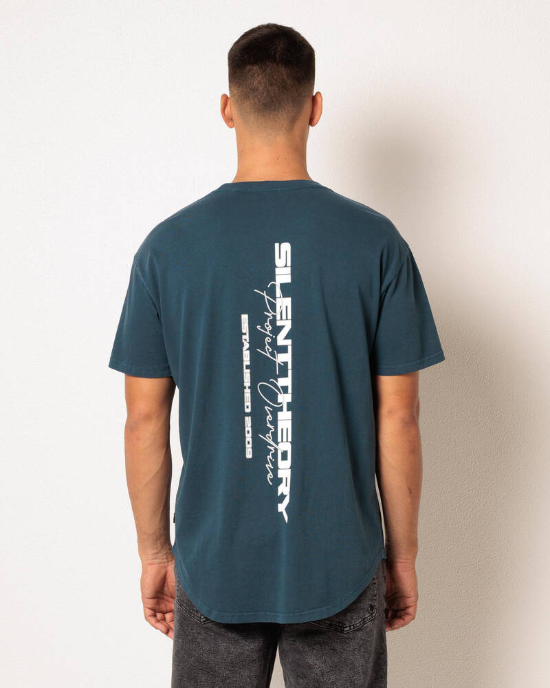 Silent Theory Charger Scoop T-Shirt for Mens