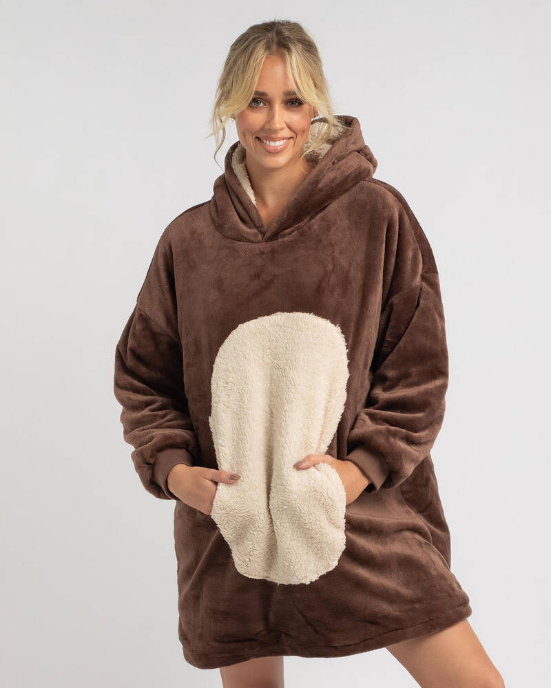 Mooloola Cozy As Hooded Blanket for Womens