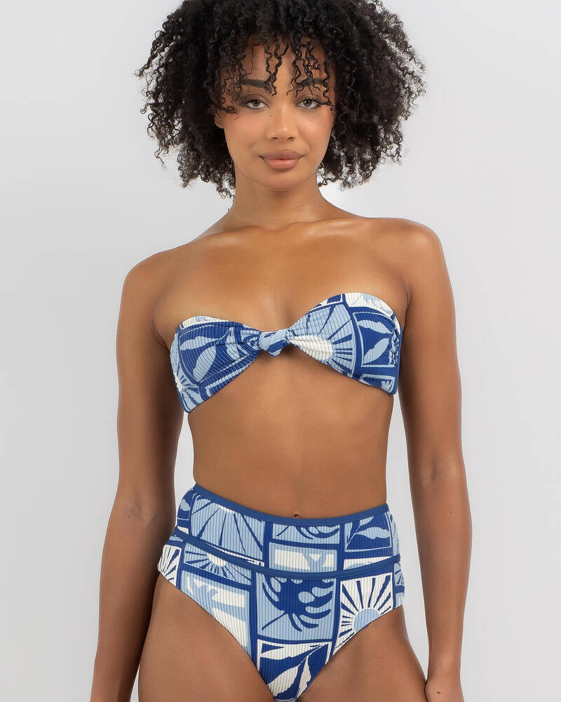 Rip Curl Santorini Sun Bandeau Bikini Top for Womens