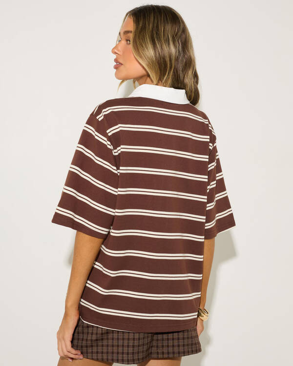 Ava And Ever Felix Polo Tee for Womens