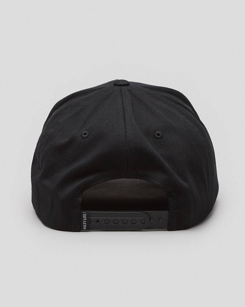Salty Life Hammered Snapback Cap for Mens