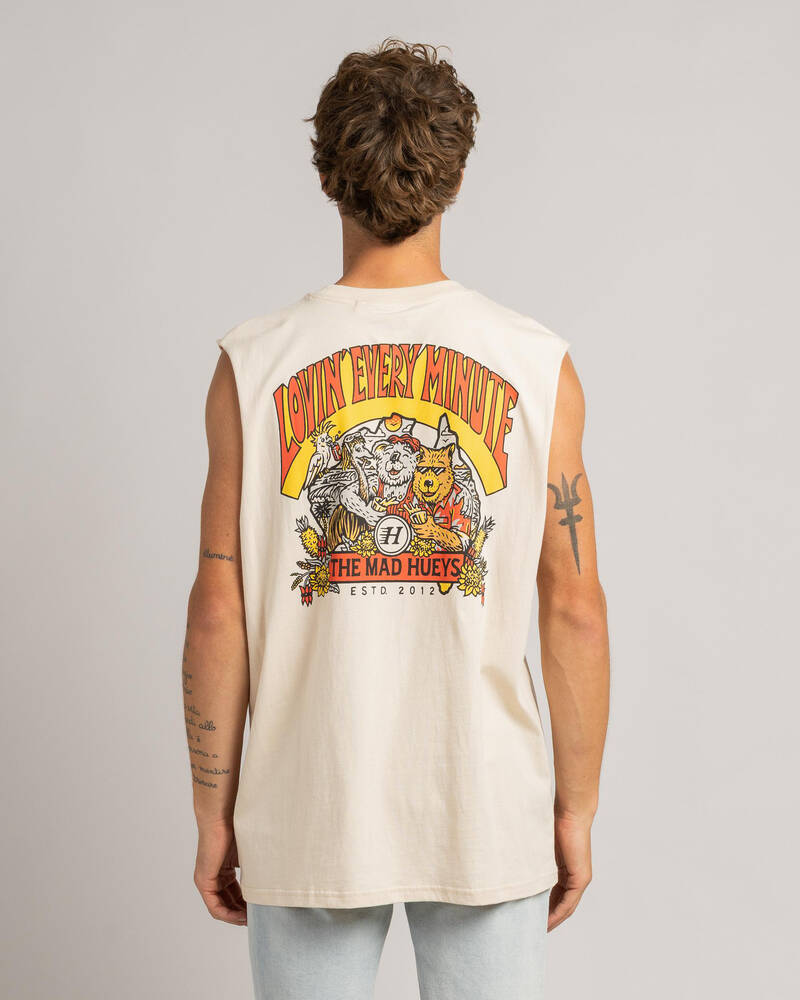 The Mad Hueys Oz Straya Muscle Tank for Mens