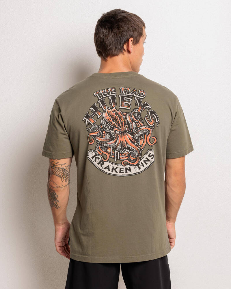 The Mad Hueys Kraken Port Hole T-Shirt for Mens