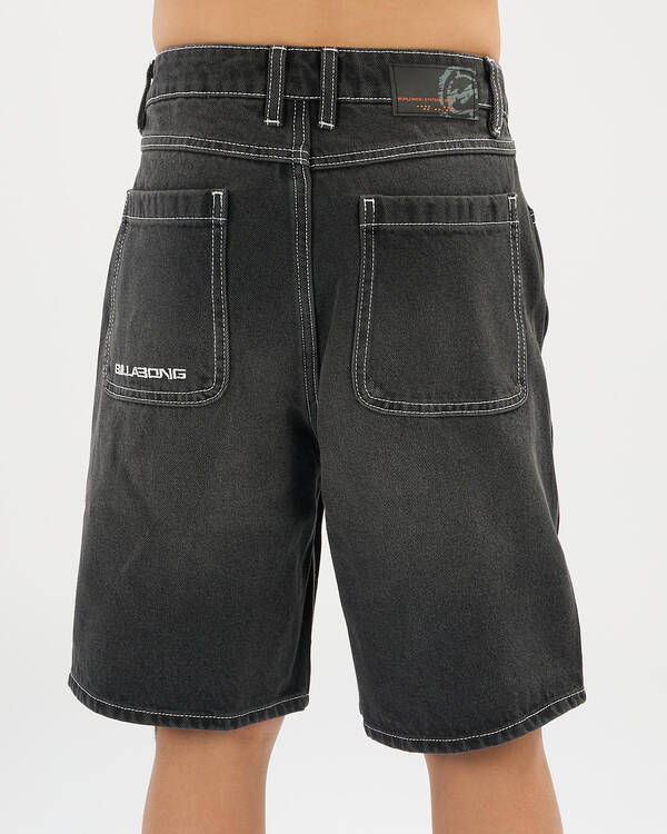 Billabong Boys' Spec Denim Shorts for Mens