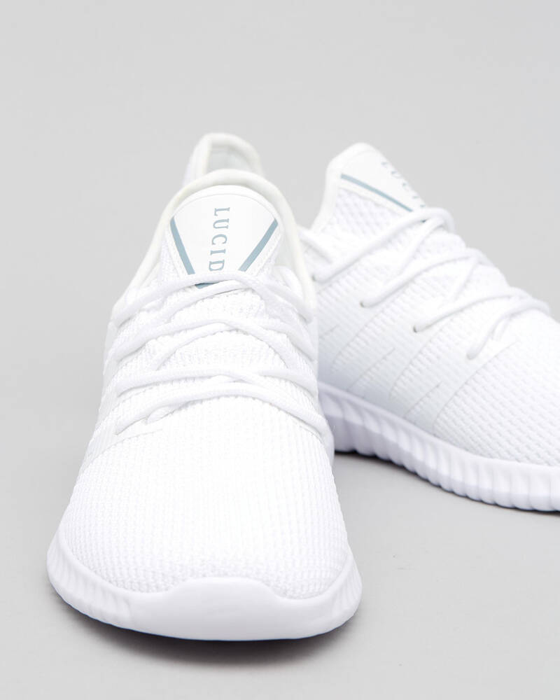 Shop Lucid Halifax Shoes In White/white/grey Fast Shipping & Easy Returns City Beach Australia
