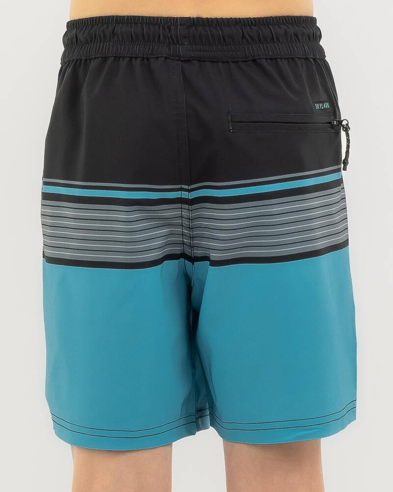 Skylark Boys' Diving Elastic Waist Shorts for Mens