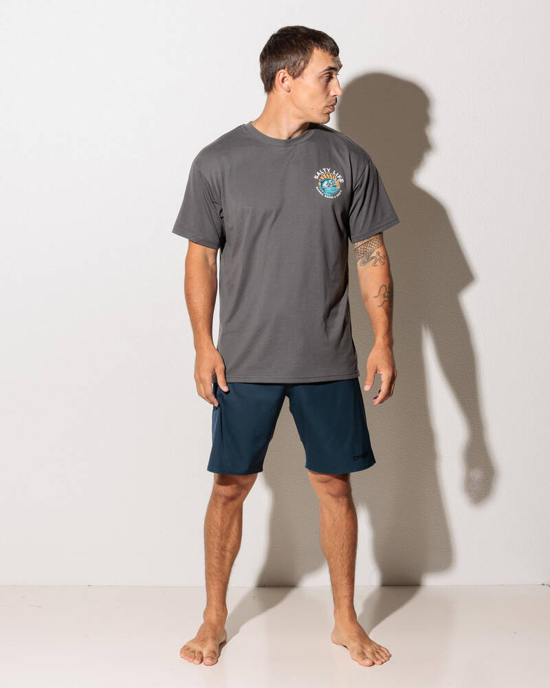 Salty Life Catching Bait Surf T-Shirt for Mens