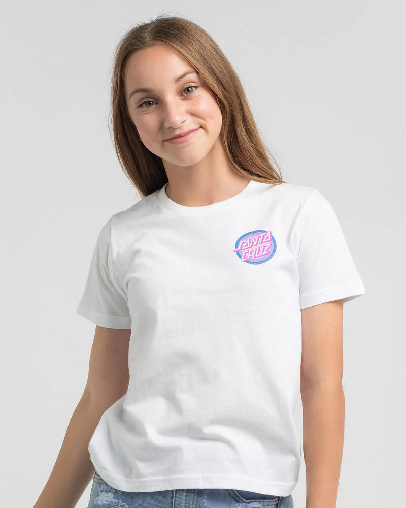 Santa Cruz Girls' Flex Dot T-Shirt for Womens