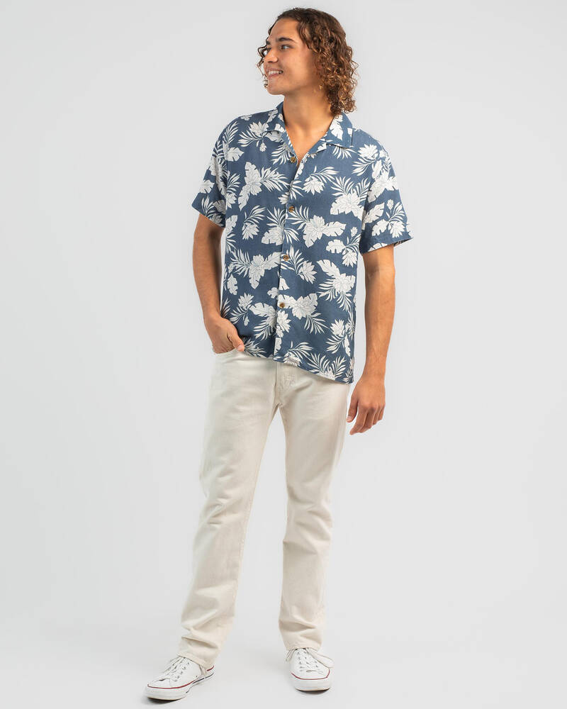 Rhythm Botanic Short Sleeve Shirt for Mens