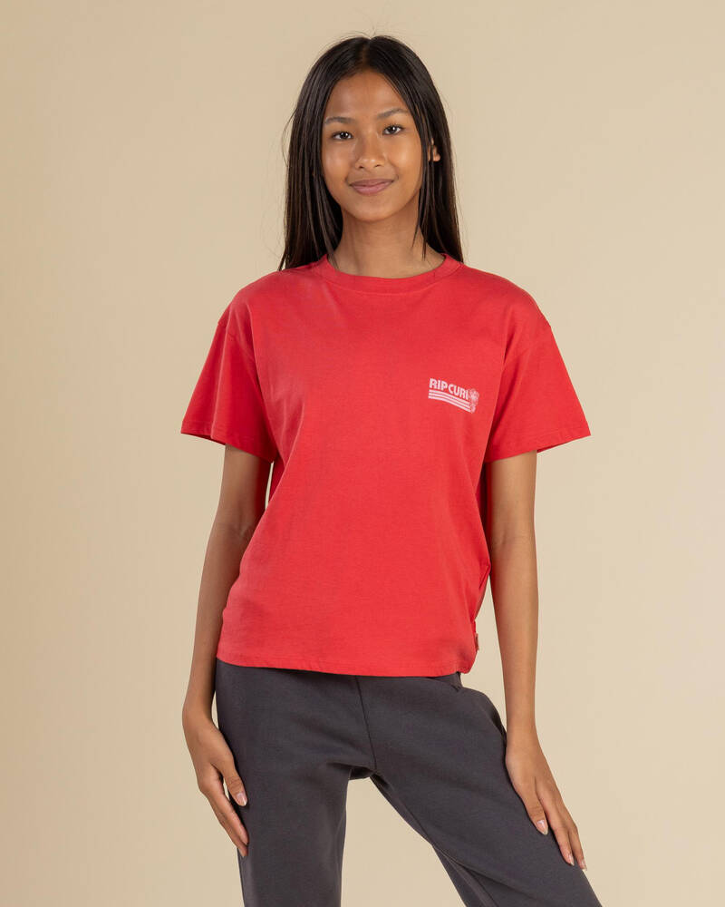 Rip Curl Girls' Ocean Break Relaxed T-Shirt for Womens