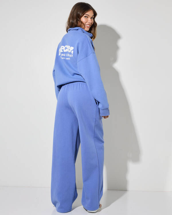 Rip Curl Surf Puff Wide Leg Trackpants for Womens