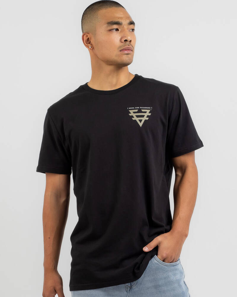 Nena & Pasadena Undivided Cape Back T-Shirt for Mens