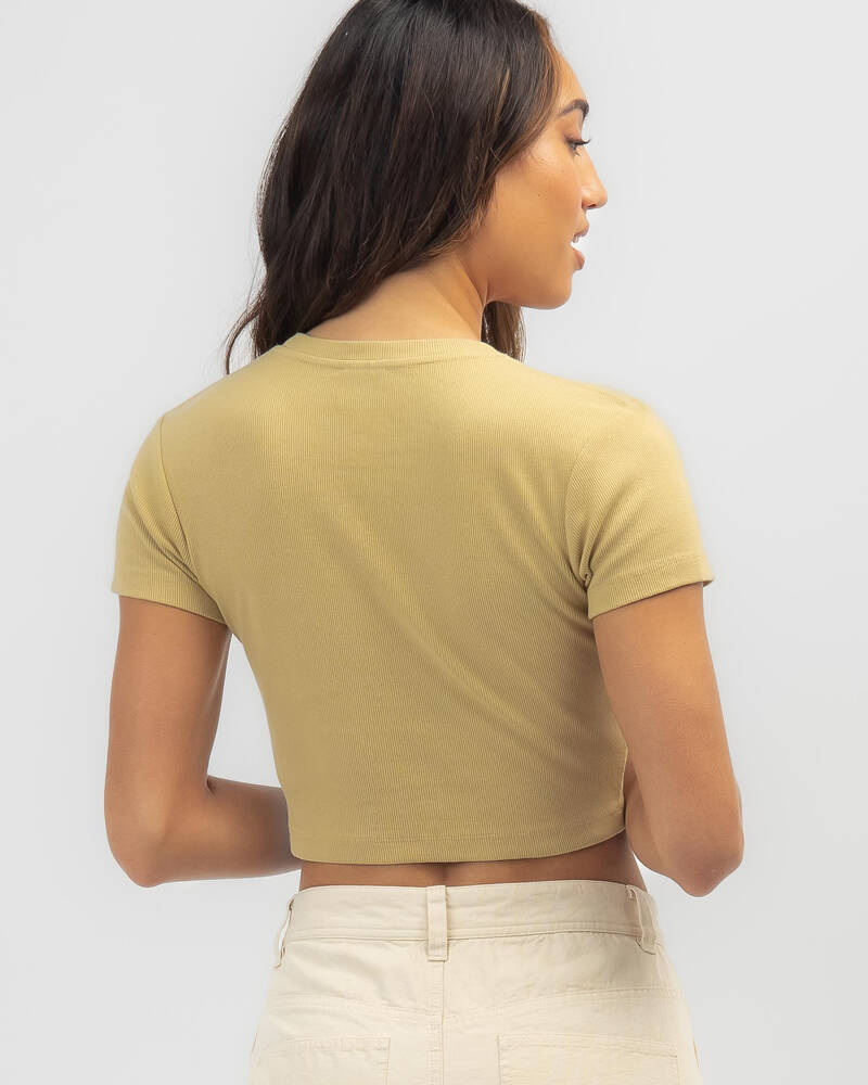 Afends Dillon Abbie Baby Tee for Womens