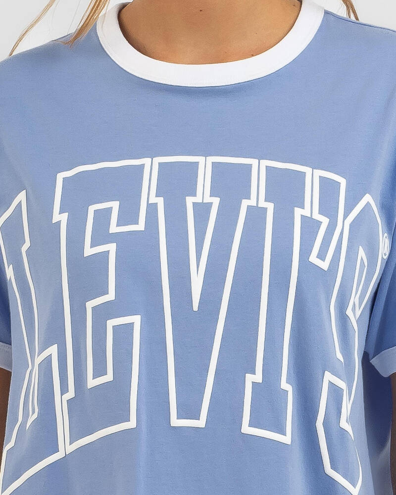 Levi's Graphic Ringer Jet T-Shirt for Womens
