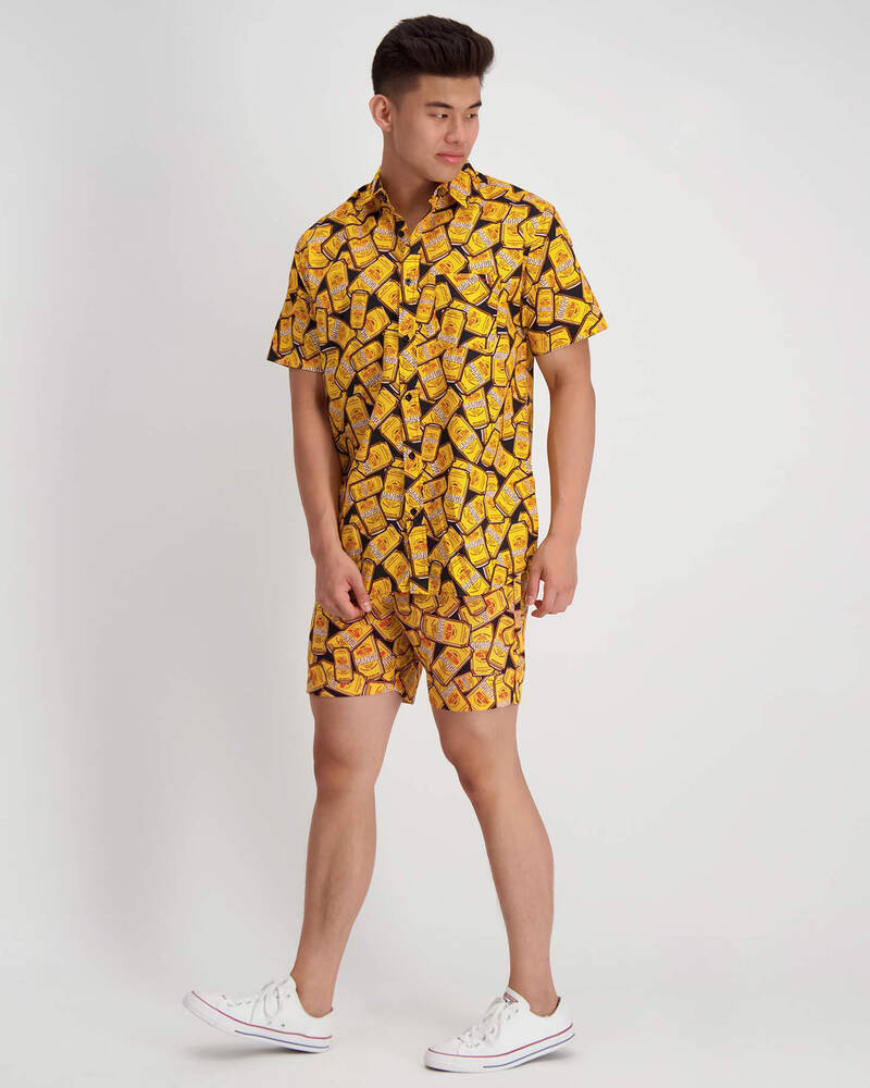 Milton Mango Fever Short Sleeve Shirt for Mens