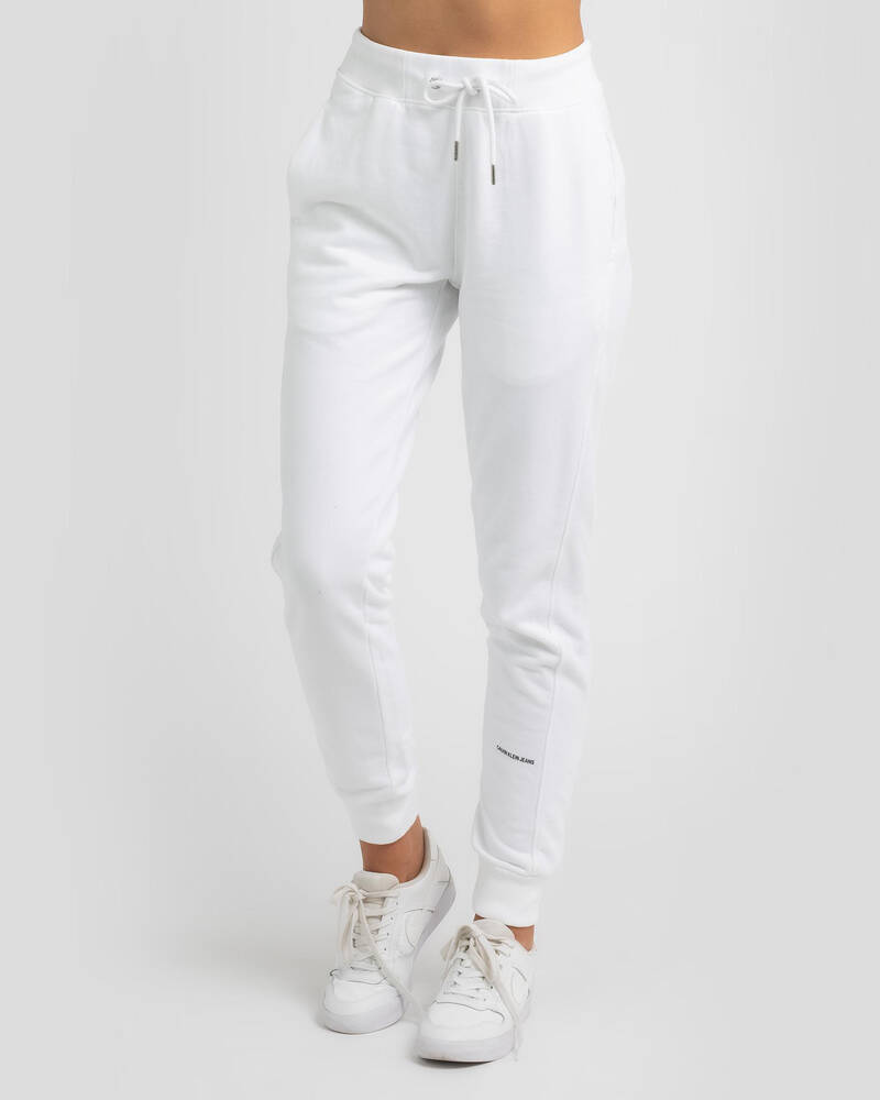 Calvin Klein Micro Branding Track Pants for Womens