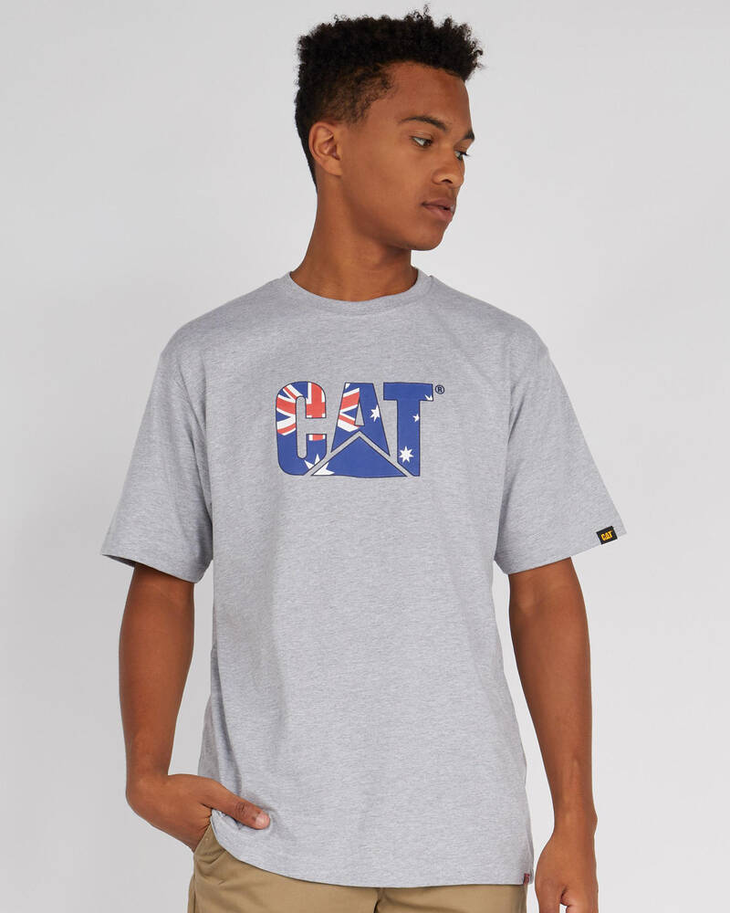 Cat M Logo Australia Day T-Shirt for Mens