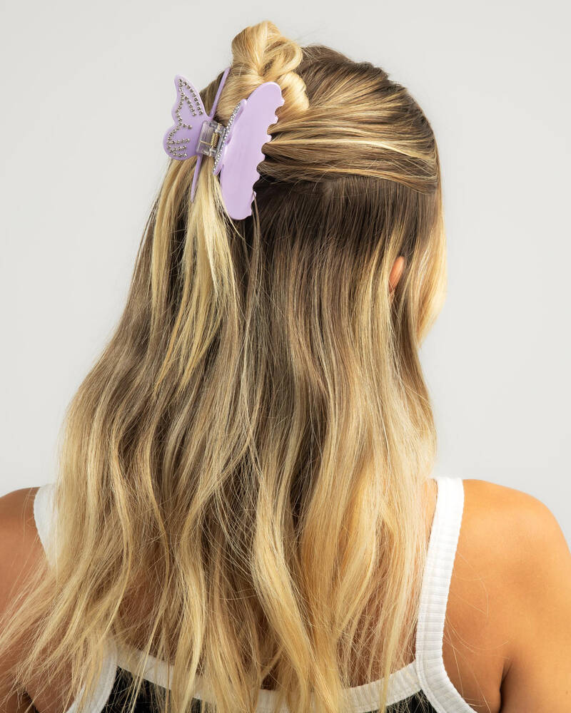 Karyn In LA Mia Butterfly Hair Claw Clip for Womens