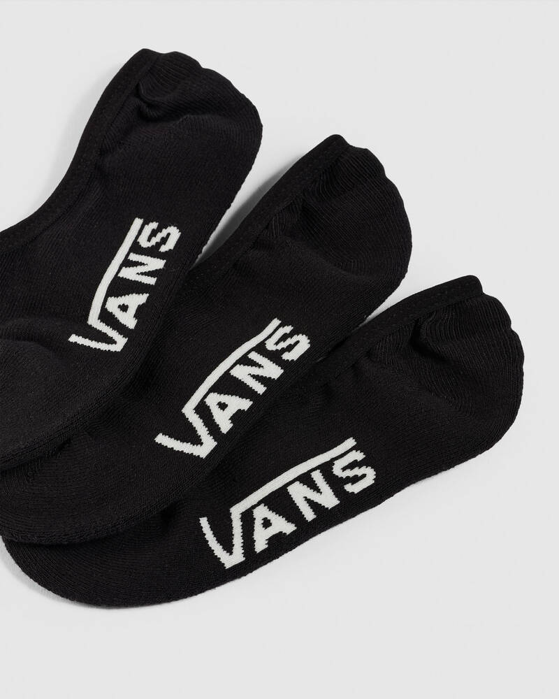 Vans Classic No Show Socks 3 Pack for Mens