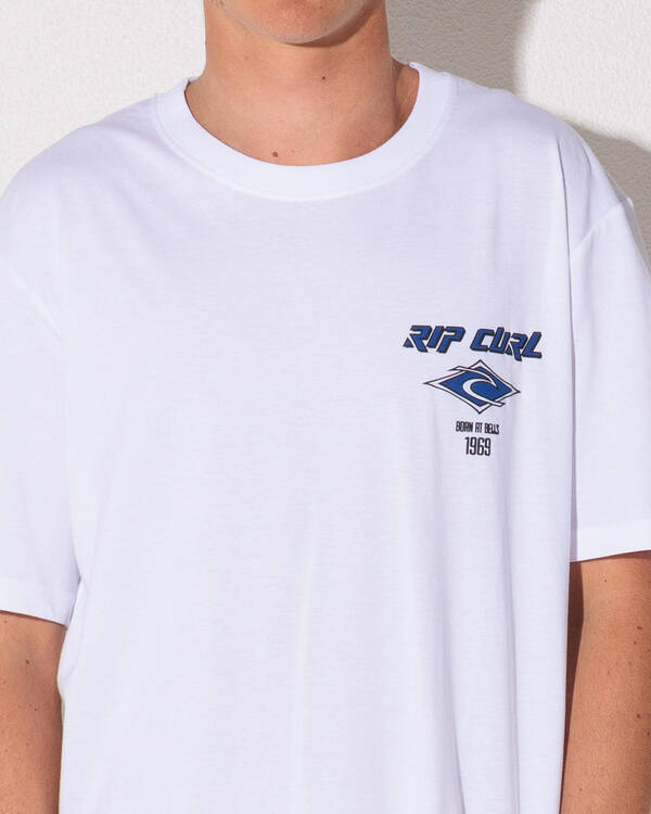 Rip Curl Fade Out Icon T-Shirt for Mens