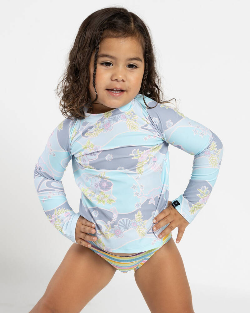 Rip Curl Toddlers' Sunkissed Dreams Long Sleeve Rash Vest for Womens