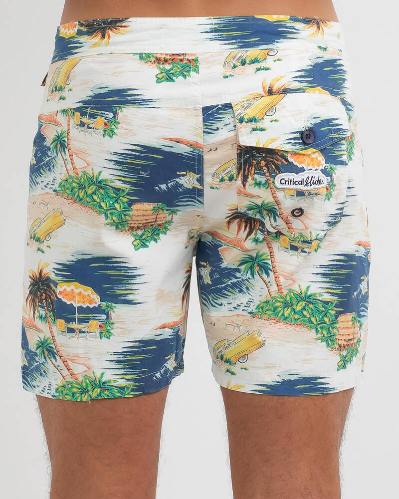 The Critical Slide Society On The Beach Board Shorts for Mens