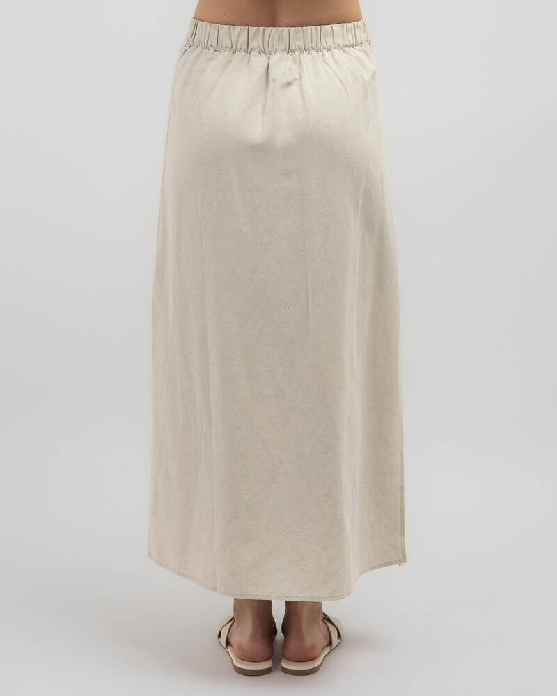 Rhythm Classic Midi Skirt for Womens