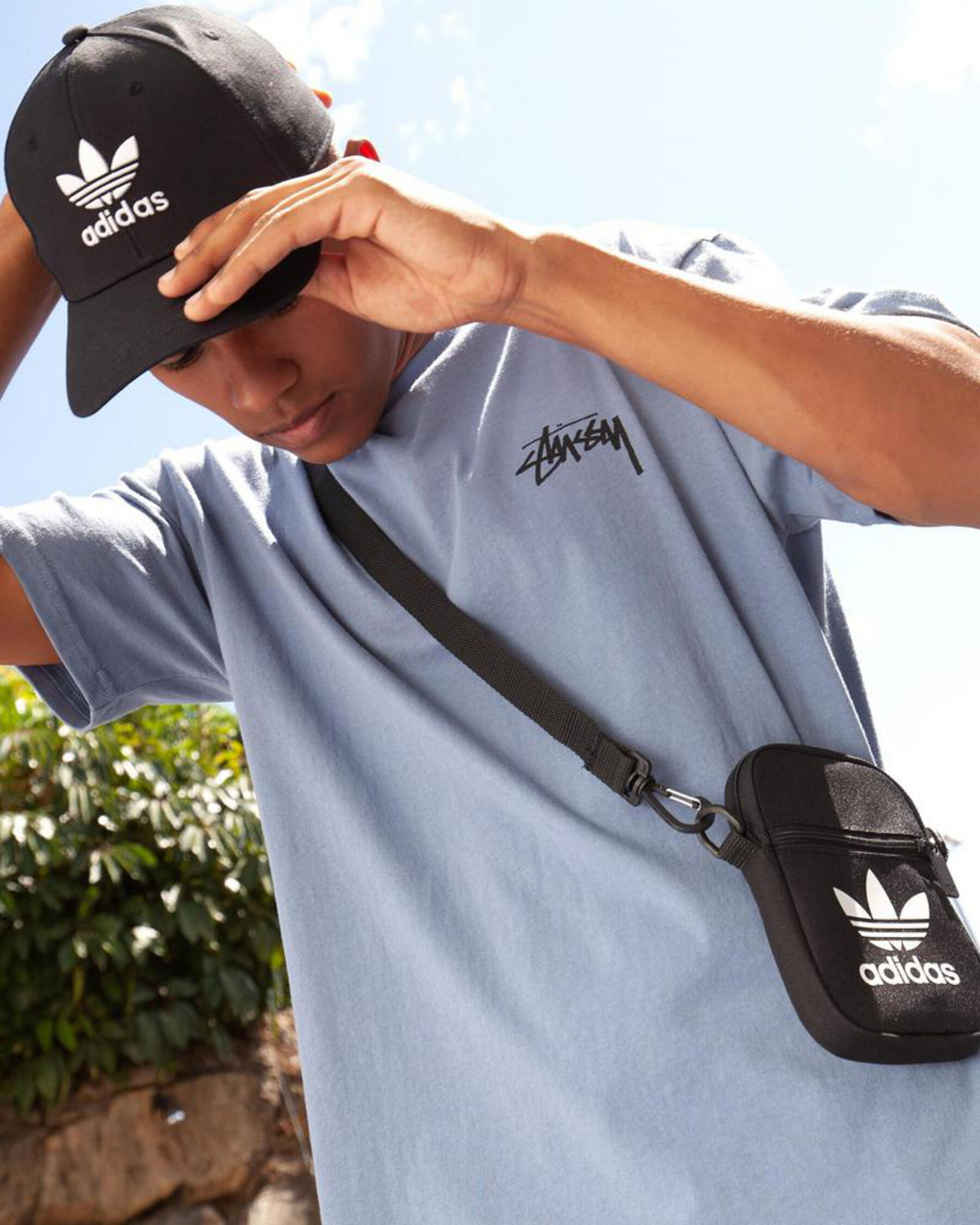 adidas trefoil crossbody bag