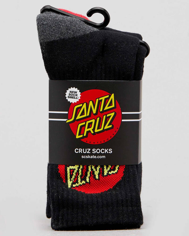 Santa Cruz Cruz Sock Pack for Mens image number null