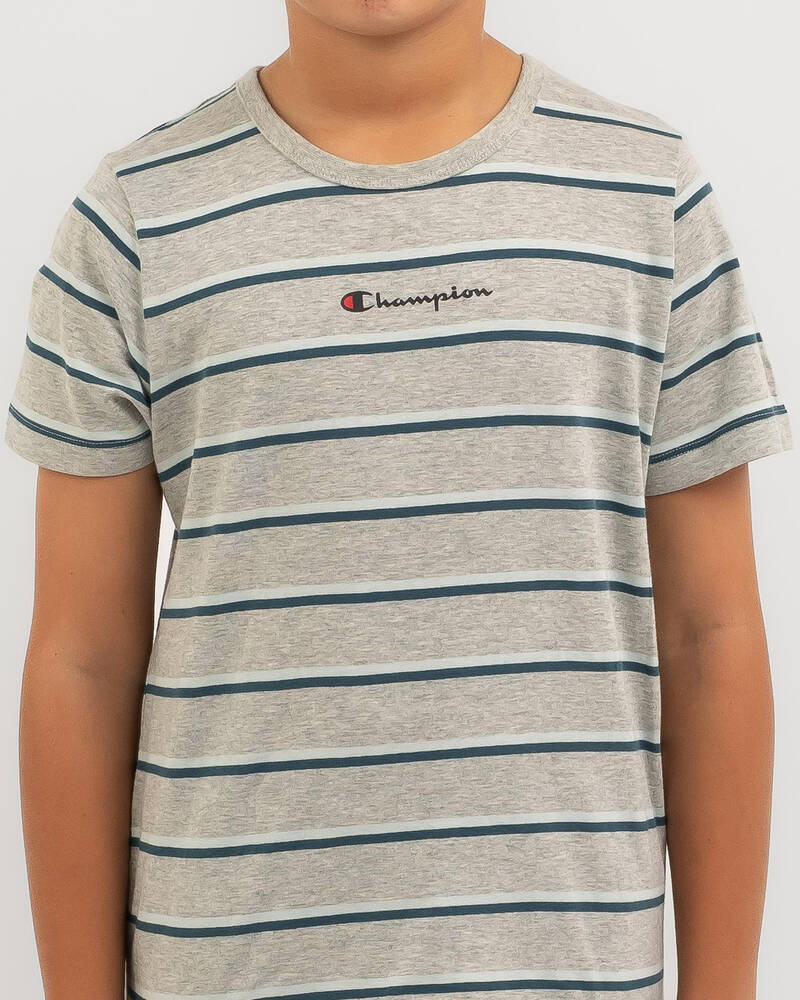 Champion Boys' Stripe T-Shirt for Mens