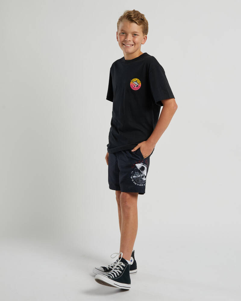 Salty Life Boys' Avenue Elastic Waist Shorts for Mens