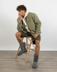 Jacks Mammoth Grey Boots for Mens image number null