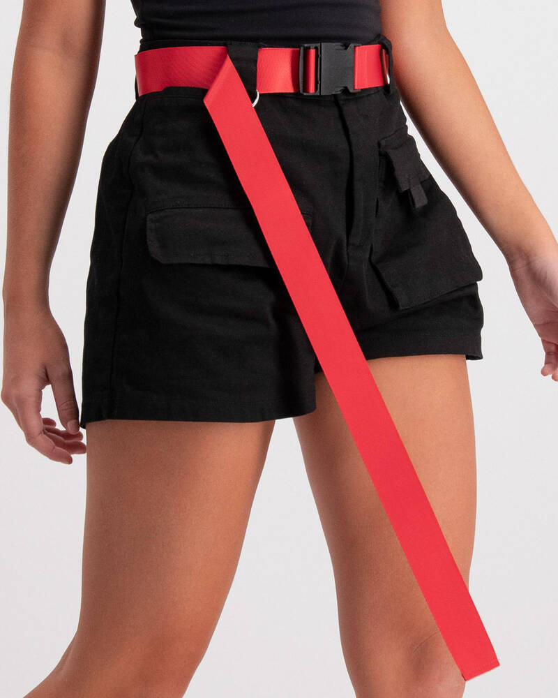 Mooloola Seatbelt Buckle Belt for Womens
