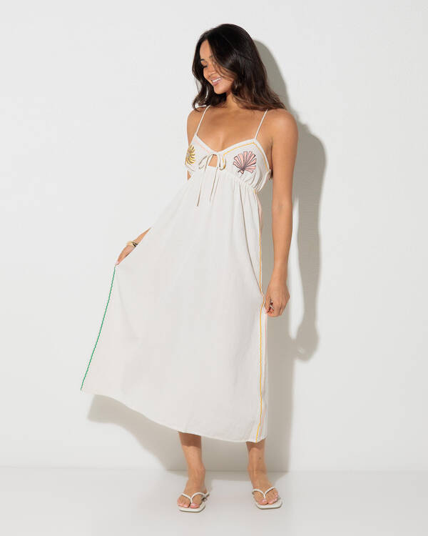 Wave Haze Midi Dress