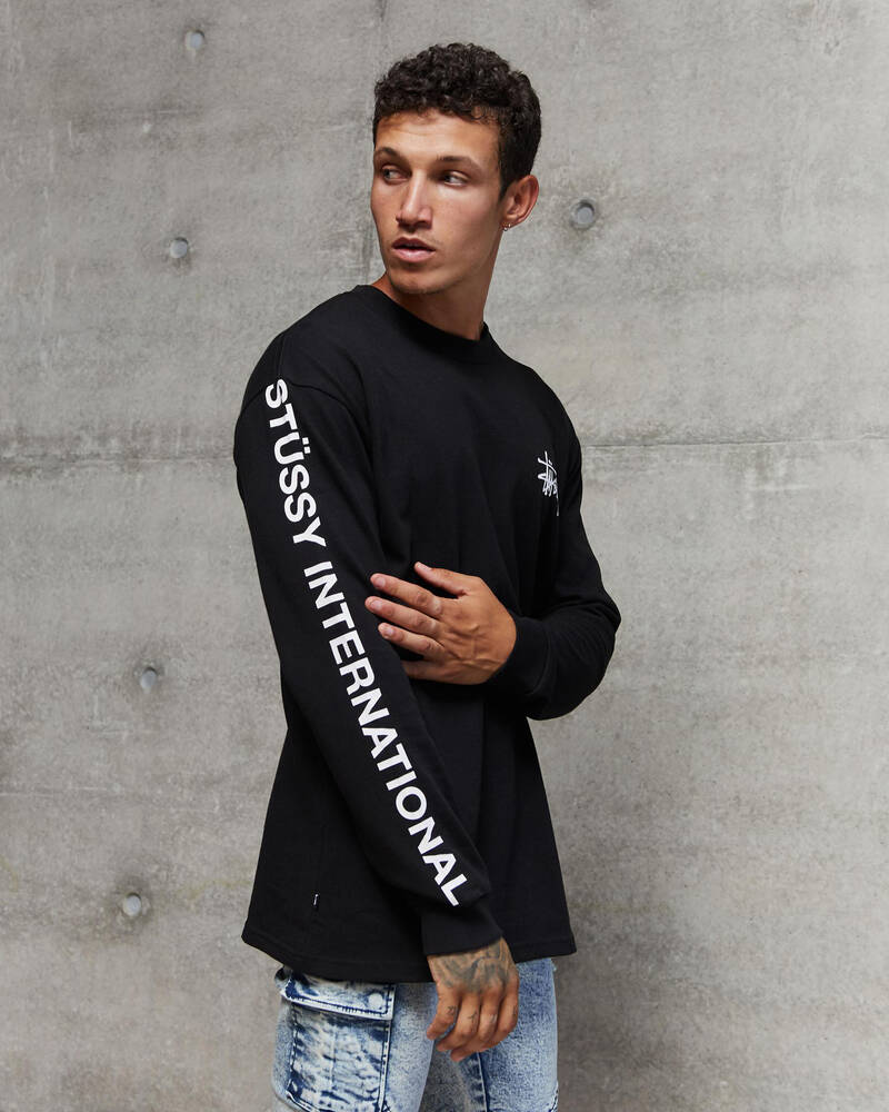 Stussy Graffiti LCB Long Sleeve T-Shirt for Mens