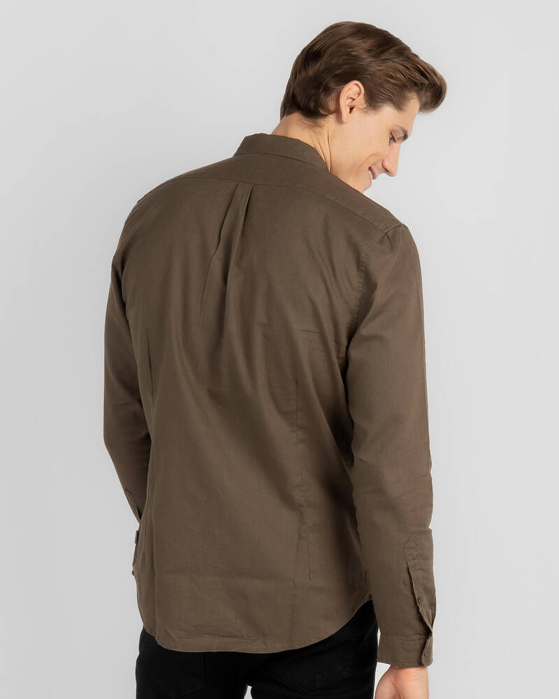 Skylark Hemp Long Sleeve Shirt for Mens