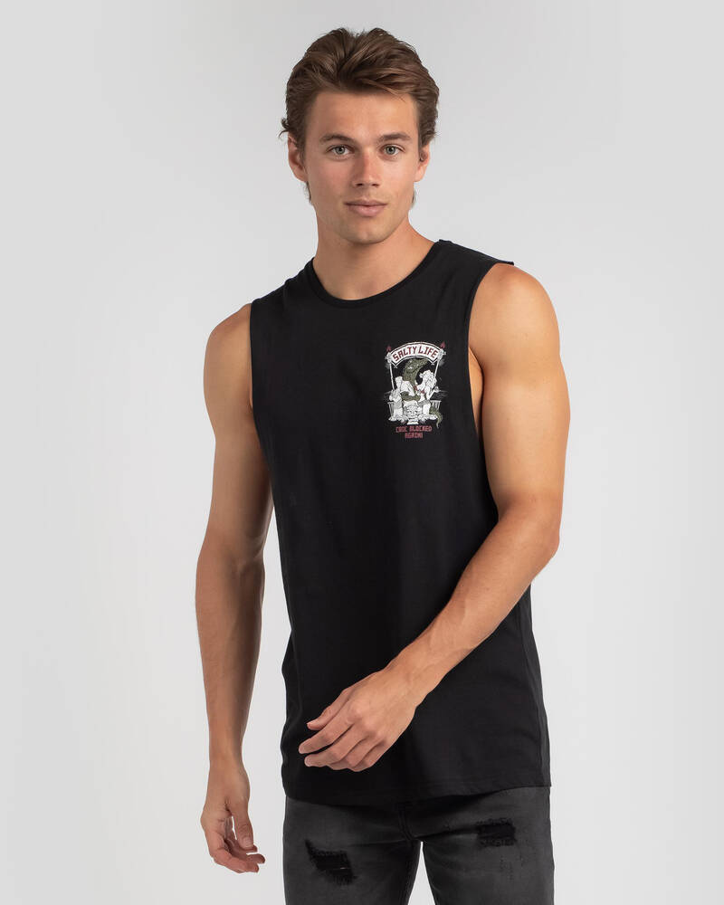 Salty Life Croc Block Muscle for Mens