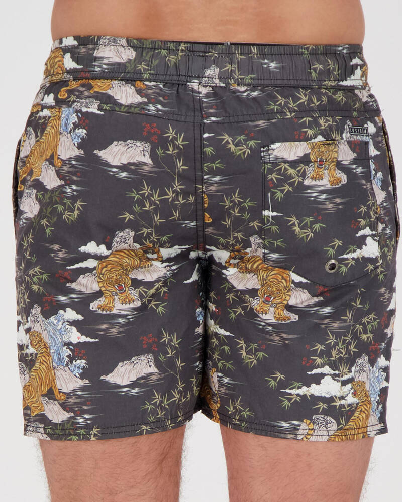Lucid Crouching Tiger Mully Shorts for Mens