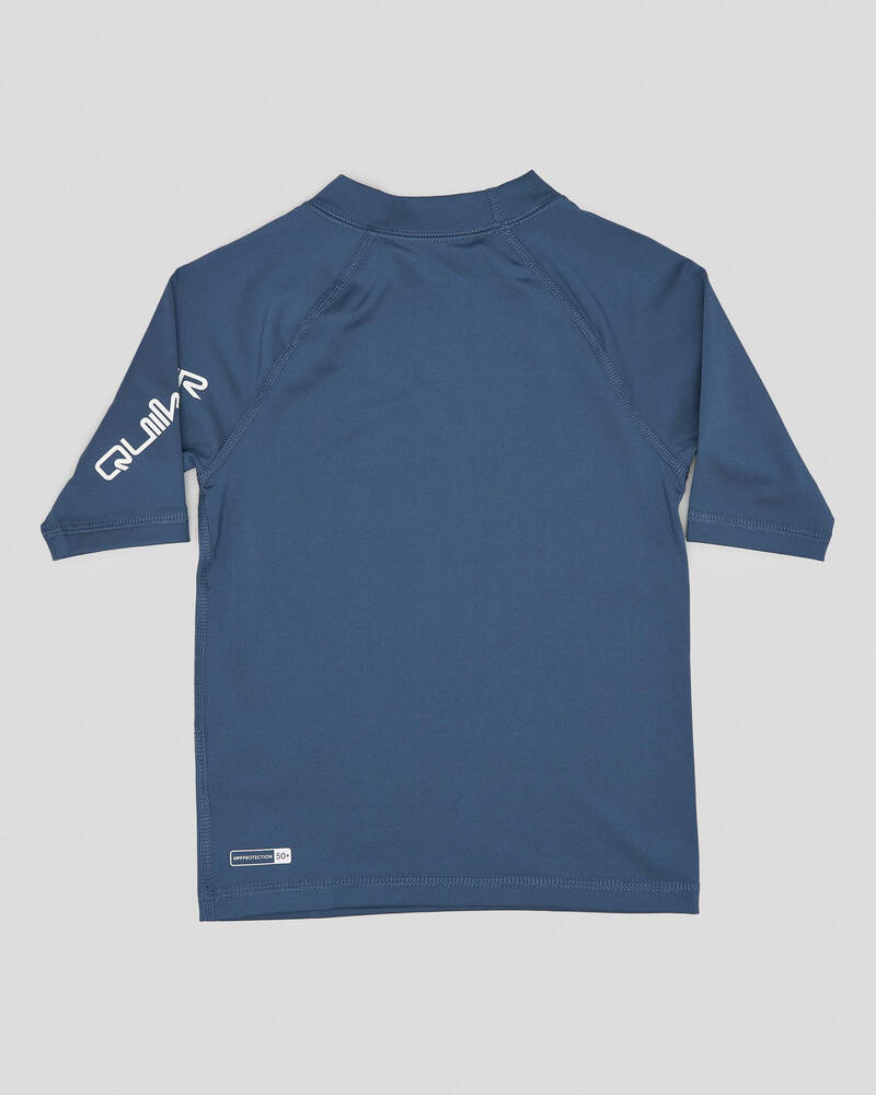 Quiksilver Toddlers' All Time Short Sleeve Rash Vest for Mens