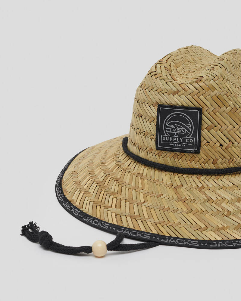 Jacks Boys' Rift Straw Hat for Mens