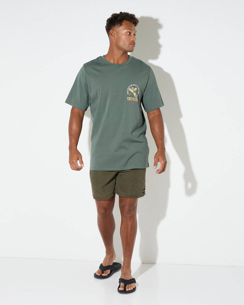 Salty Life Pour Choices T-Shirt for Mens