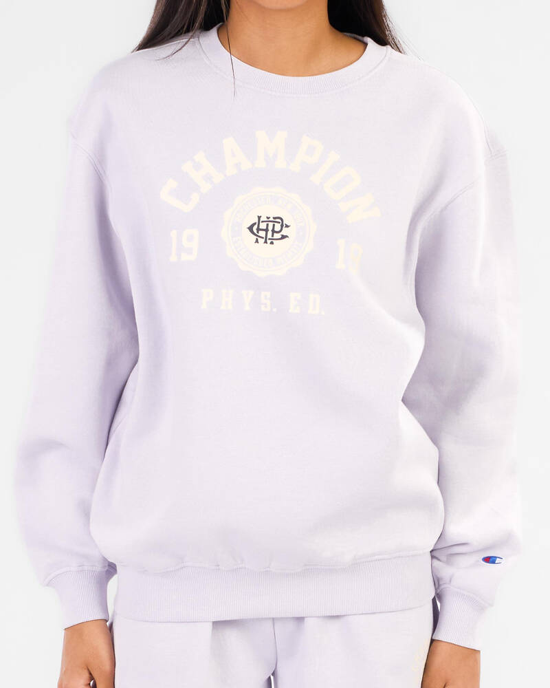 Champion Girls' Varsity Crew Jumper for Womens