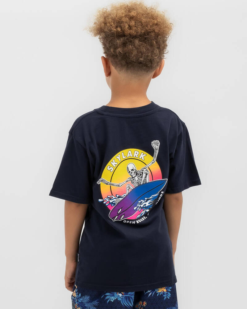 Skylark Toddlers' Surfing Boney T-Shirt for Mens