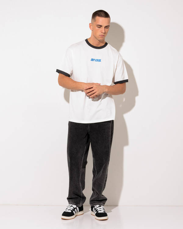 Rip Curl Liquid Trips Ringer T-Shirt for Mens