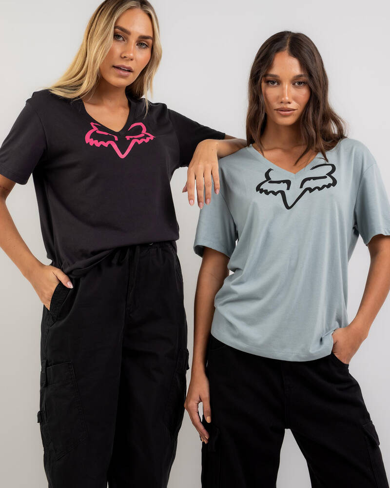 Fox Womens Boundary Short Sleeve Top for Womens