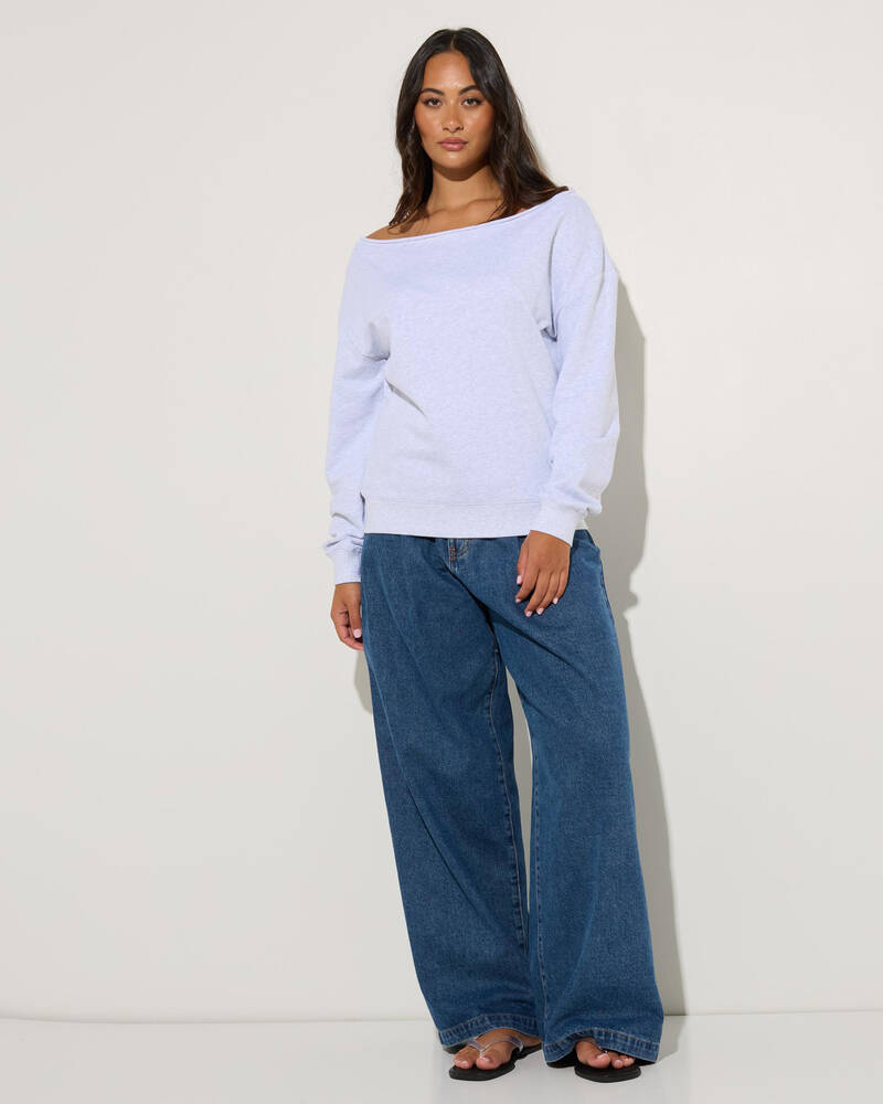 Malibu Life Eden Off Shoulder Long Sleeve for Womens