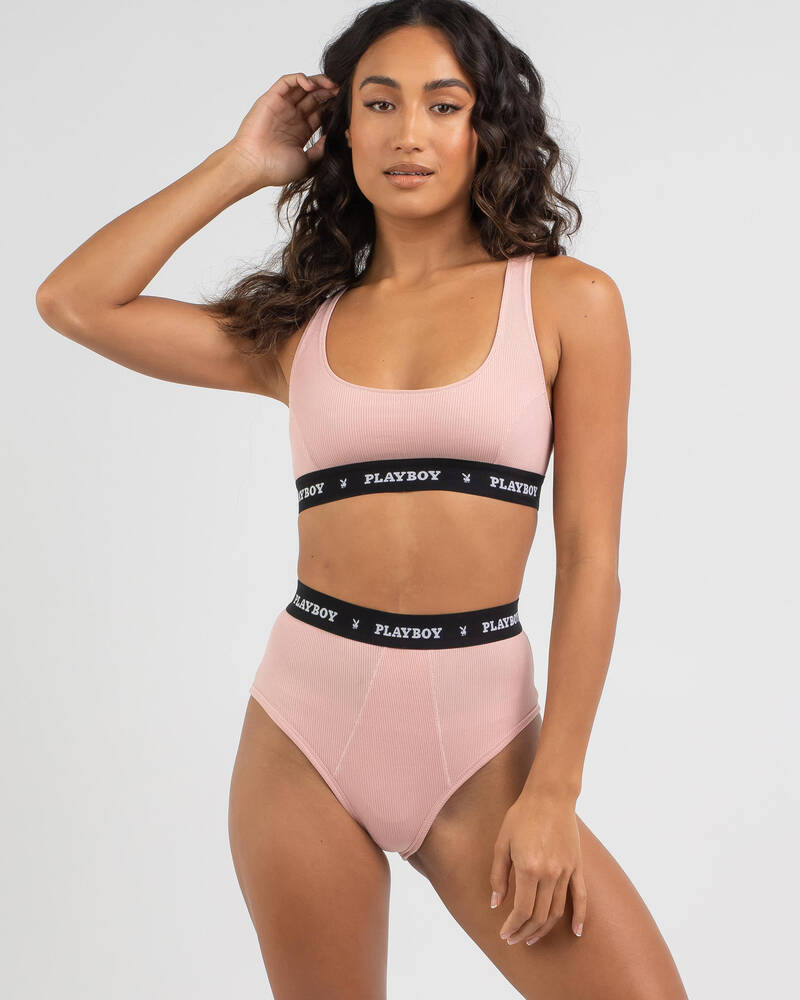 Playboy Heidi Logo Bralette for Womens