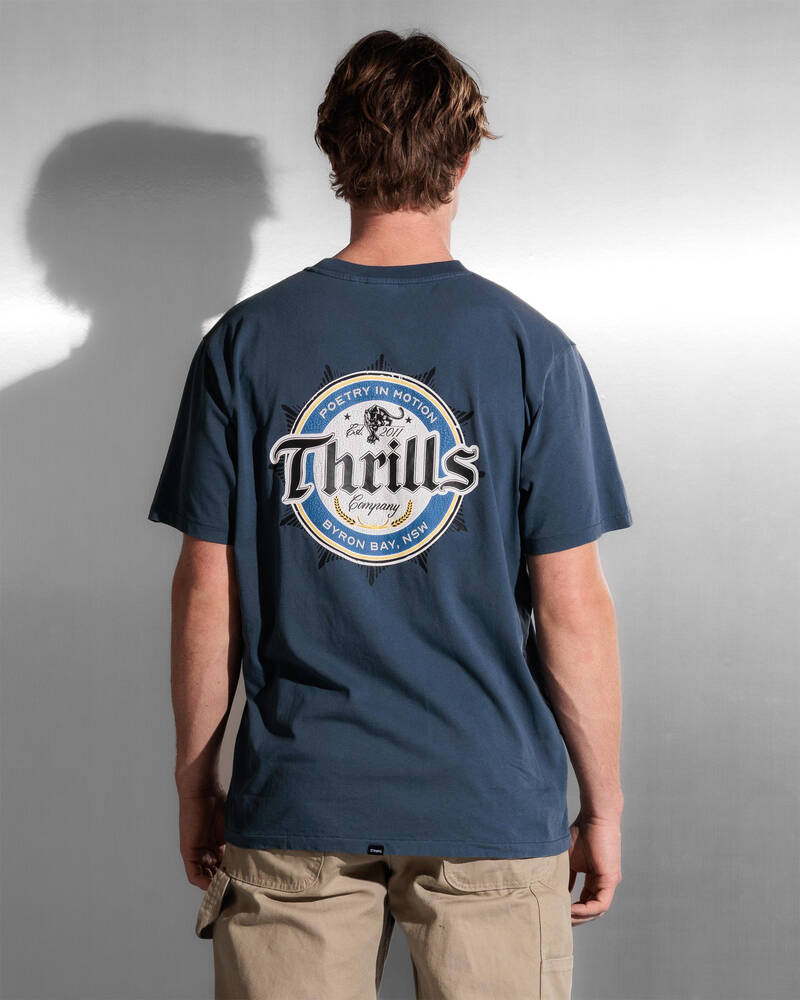 Thrills Twist Off Merch T-Shirt for Mens