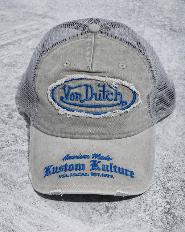 Von Dutch VD American Made Trucker Snapback Cap for Unisex