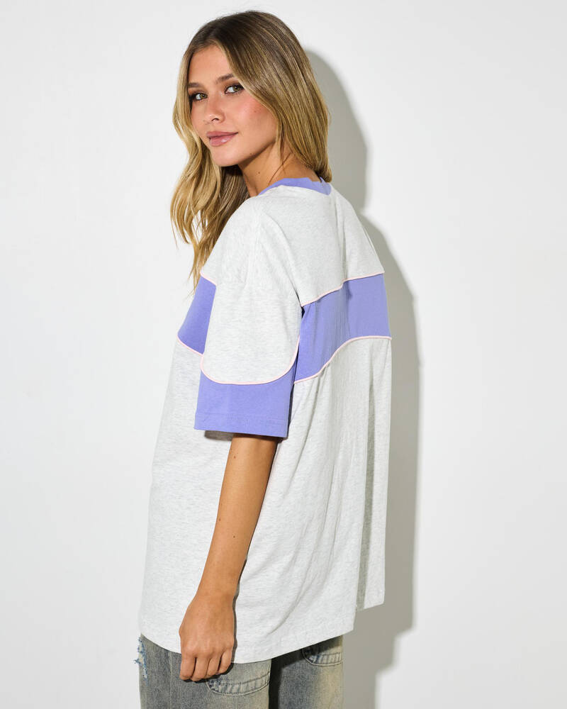 Rusty Kinetic Oversized T-Shirt for Womens